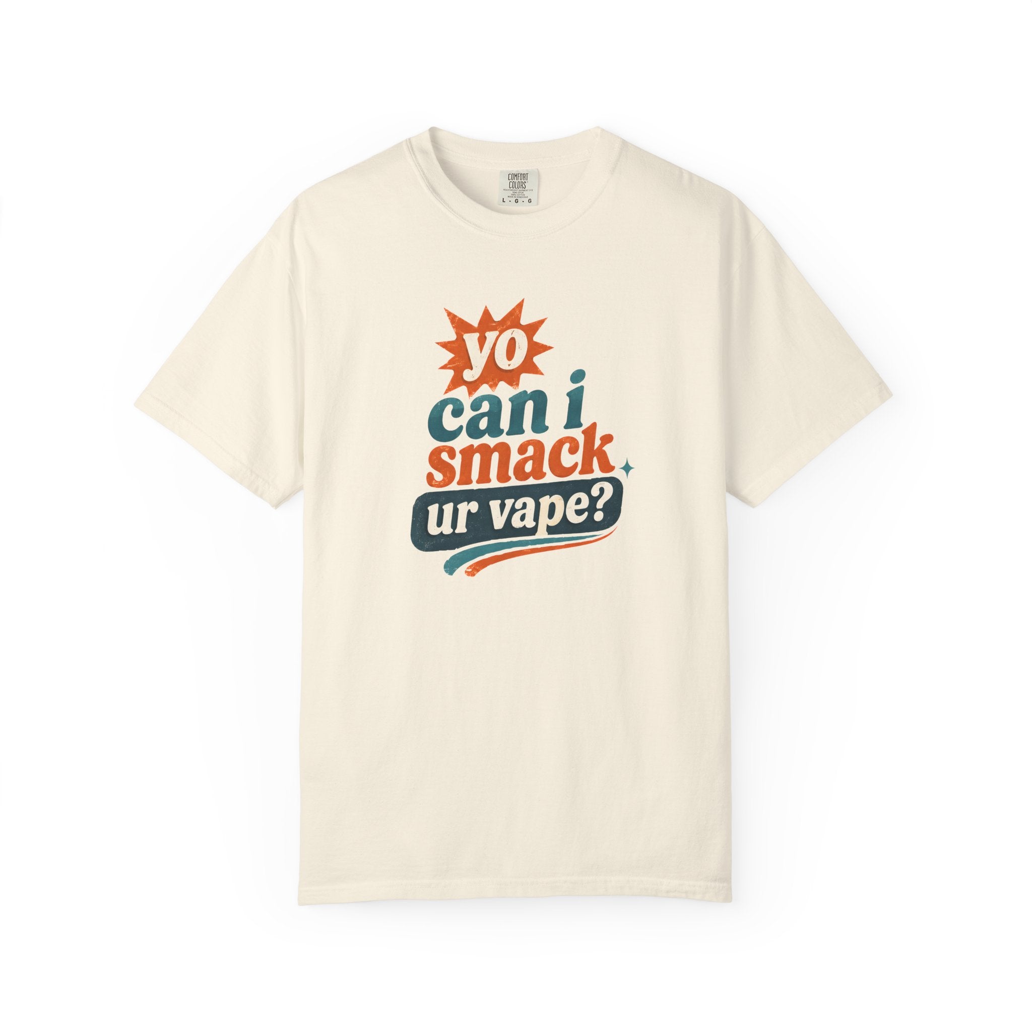 Funny 'Can I Smack Your Vape' T-Shirt — Novelty Vape Graphic Tee